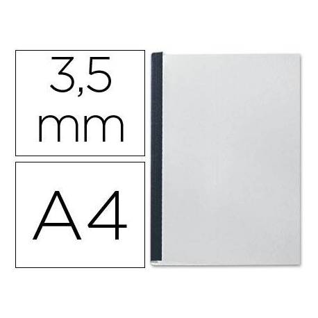 Tapa de Encuadernación Plastico Leitz A4 Negra 10/35 hojas