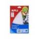 12 x 30 mm Etiquetas Apli adhesivas 01861, en hojas A5
