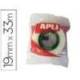 Cinta adhesiva invisible Apli 33 m x 19 mm