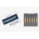 Lapices cera blanda Manley caja 12 unidades color gris