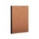 Libreta Clarefontaine havana A5 tapa cartulina rayado horizontal 96 hojas