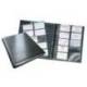 Tarjetero Durable A4 polipropileno negro 20 fundas
