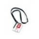 Identificador con cordon diagonal Durable
