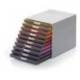 Fichero cajones Durable plastico aplilables 10 cajones gris