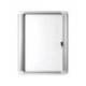 Vitrina de anuncios bi-office new gen magnetica acero lacado 9xa4 para interior color negro 696x933x36 mm