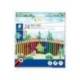 Lapices de 24 colores Staedtler Wopex ecologico
