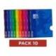 Libreta Oxford encolada Open Flex Liso 48 Hojas