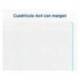 Libreta Oxford encolada Open Flex cuadro 4 mm Din A4 48 Hojas.