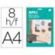 Papel magnetico Apli blanco Din A4