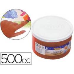 Pintura de dedos Jovi 500cc marron
