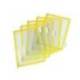 Funda portacatalogo Tarifold Din A4 amarillo pack de 10