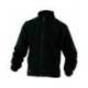 Chaqueta Deltaplus polar con cremallera negra 3XL