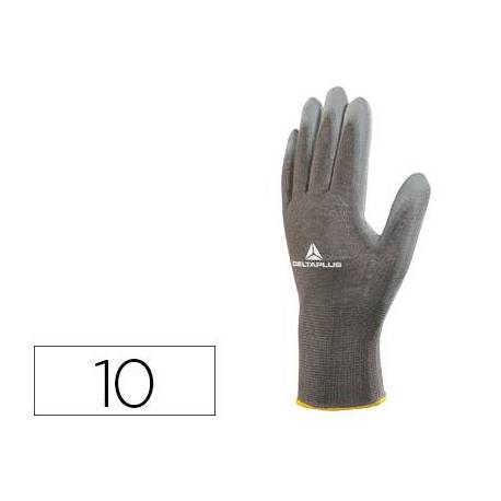 Guante DeltaPlus Poliester palma Poliuretano talla 10