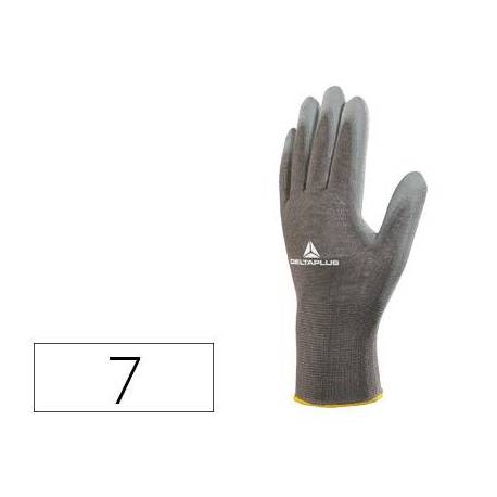 Guante DeltaPlus Poliester palma Poliuretano talla 7