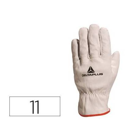 Guante DeltaPlus Piel flor de bovino talla 11