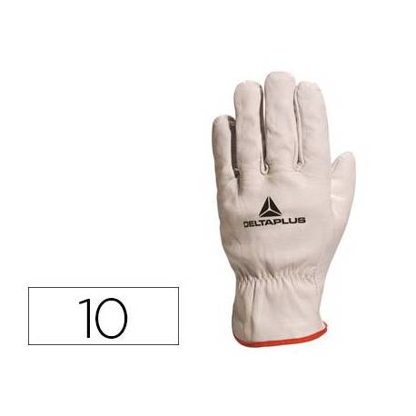 Guante DeltaPlus Piel flor de bovino talla 10