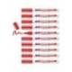 Rotulador Edding 750 color rojo