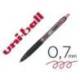 Boligrafo Uni-Ball roller UMN-207 rojo trazo 0,4 mm
