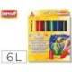 Tempera solida en barra Instant Pocket 6 unidades