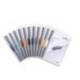 Carpeta Alces swingclip dossier pinza lateral y giratoria blanco din a4 capacidad 30 h