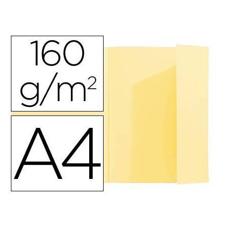 Subcarpeta Exacompta nature future din A4 amarillo 160 g/m2 solapa interior
