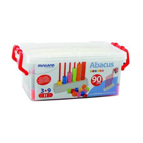 Juego Educativo a partir de 3 años Abaco Multibase marca Miniland