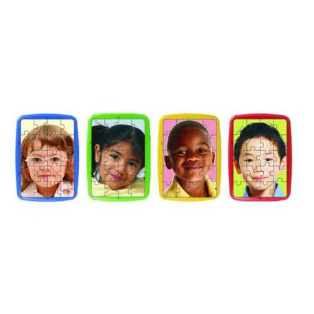 Puzzle niños del mundo a partir de 3 años 20 piezas marca Miniland