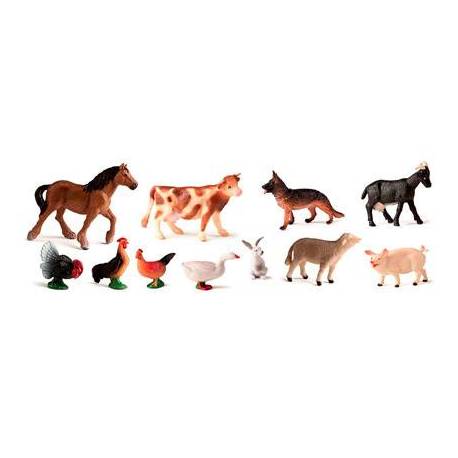 Juego infantil a partir de 3 años animales de la granja marca Miniland