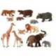 Juego Infantil a partir de 3 años Animales de la Selva y sus crias marca Miniland
