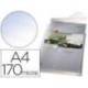 Funda Multitaladro Esselte con Fuelle y solapa DIN A4 Cristal 170 MC 200 hojas 5 uds