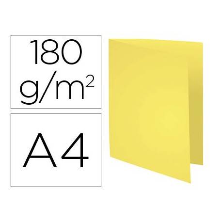 Subcarpeta Cartulina Reciclada A4 Exacompta Amarillo 170 gr