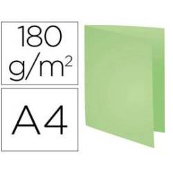 Subcarpeta Cartulina Reciclada A4 Exacompta Verde 170 gr