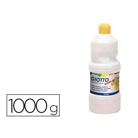PEGAMENTO GIOTTO VINILIK COLA COLOR BLANCA 1000 GR