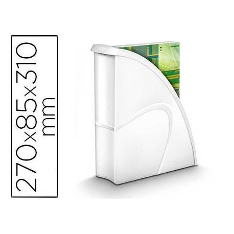 Revistero plástico CEP Blanco 85X270X310 mm