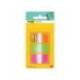 Post-it ® Banderitas Separadoras Index Medianas Naranja, Rosa, Verde