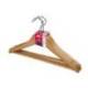 Percha de madera infantil 3 unidades