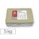 Pasta de Modelar Gres Sio Color Blanco 2 Paquete de 5 kg
