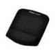 Alfombrilla con reposamuñecas para ratón Fellowes Negro FoamFusión™