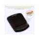 Alfombrilla con reposamuñecas para ratón Fellowes Negro FoamFusión™