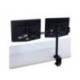 Brazo flexible para monitor doble marca Fellowes Professional