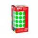Gomets Apli circulares color verde 15mm