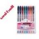 Boligrafo marca Uni Ball UM-120 0,4 mm 8 colores