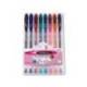 Boligrafo marca Uni Ball UM-120 0,4 mm 8 colores