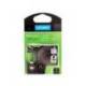 Cinta Dymo D1 color negro y blanco 12mm x 5,5 mt polyester