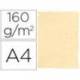 Cartulina pergamino DIN A4 Crema