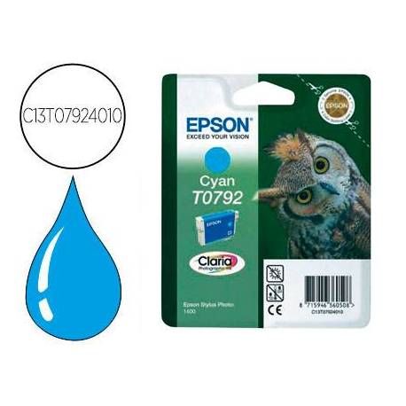 CARTUCHO INK-JET EPSON T0792 COLOR CIAN C13T07924010