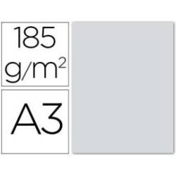 Cartulina Guarro din a3 color gris plomo 185 gr paquete 50 hojas