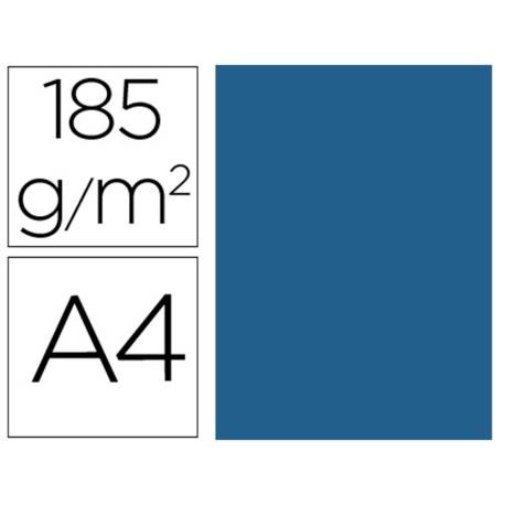 Cartulina guarro din a4 color azul mar 185 gr paquete 50 hojas