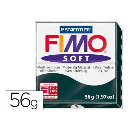 Pasta para modelar Staedtler Fimo soft Negro
