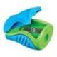 Sacapuntas plastico maped boogy un uso con deposito colores surtidos